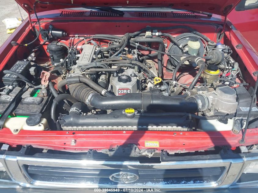 1995 Toyota Pickup 1/2 Ton Ex Long Whlbse Dx VIN: 4TARN13P0SZ314250 Lot: 39845949