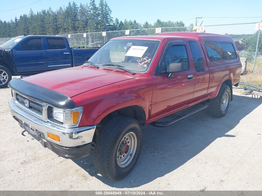 1995 Toyota Pickup 1/2 Ton Ex Long Whlbse Dx VIN: 4TARN13P0SZ314250 Lot: 39845949