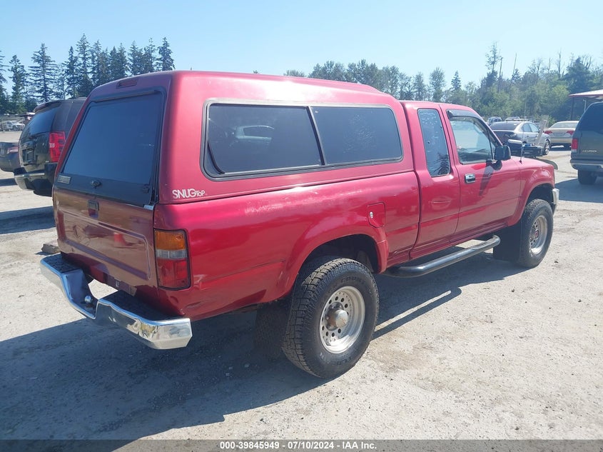 1995 Toyota Pickup 1/2 Ton Ex Long Whlbse Dx VIN: 4TARN13P0SZ314250 Lot: 39845949