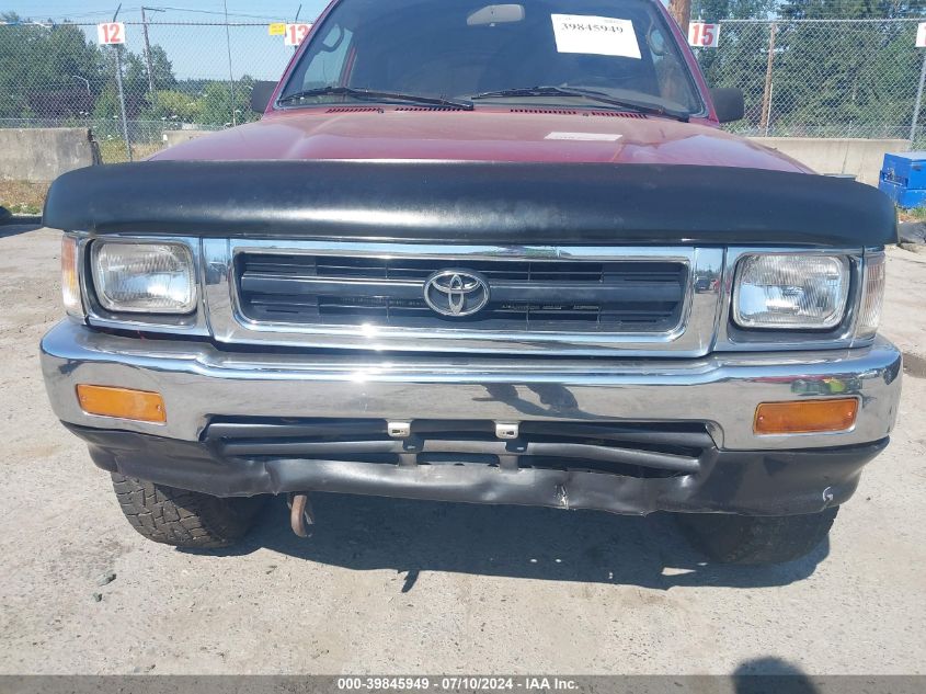 1995 Toyota Pickup 1/2 Ton Ex Long Whlbse Dx VIN: 4TARN13P0SZ314250 Lot: 39845949