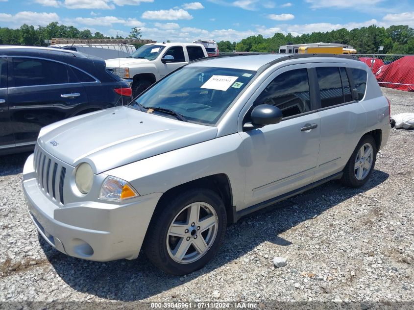 2008 Jeep Compass Sport VIN: 1J8FT47W58D694202 Lot: 39845961