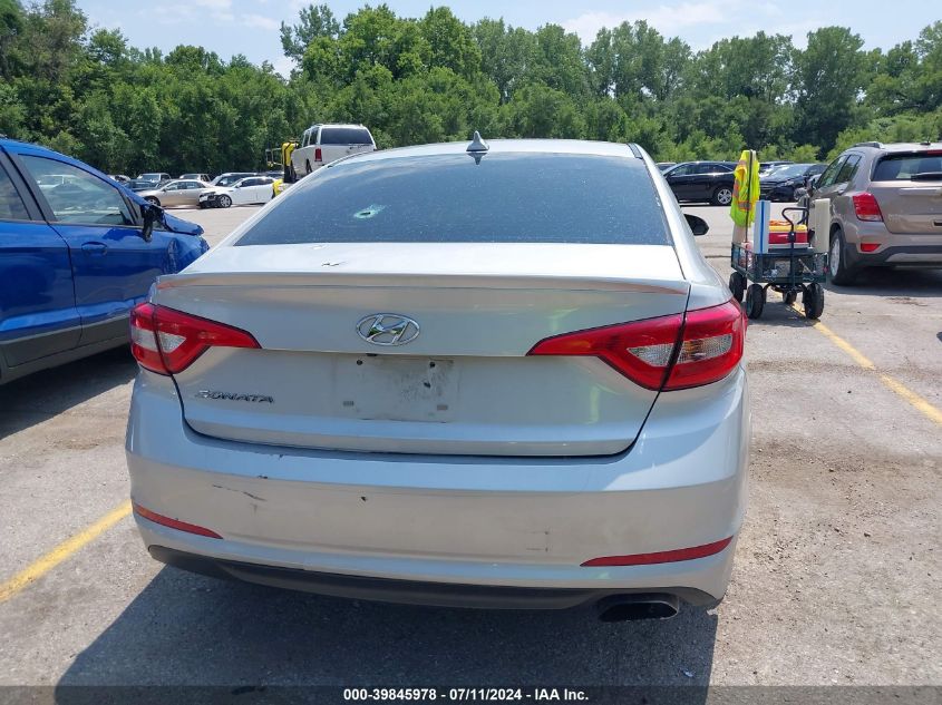 2016 Hyundai Sonata Se VIN: 5NPE24AF2GH352004 Lot: 39845978