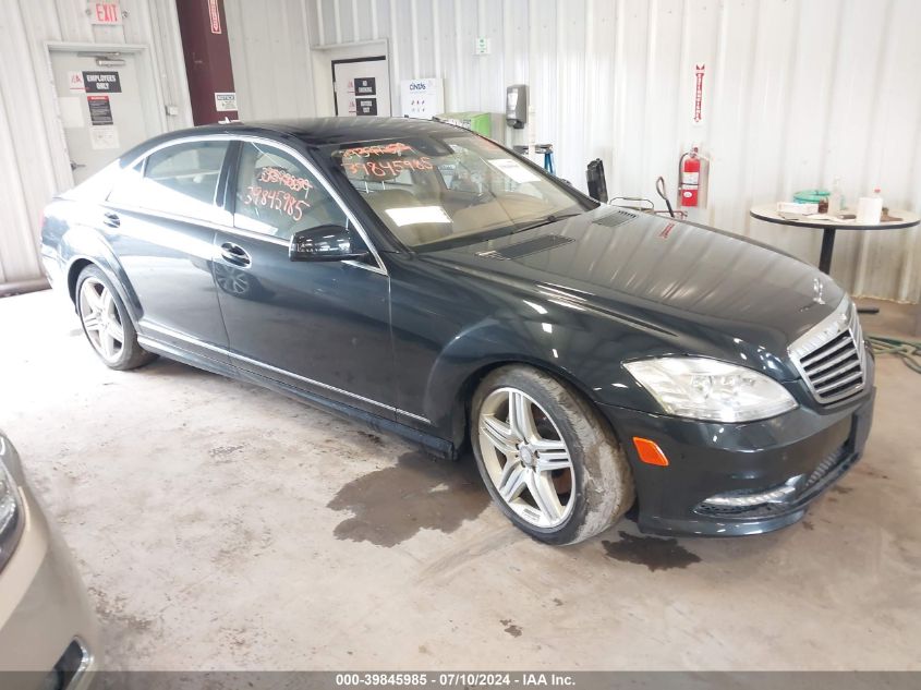 2013 Mercedes-Benz S 550 4Matic VIN: WDDNG9EB1DA529026 Lot: 39845985