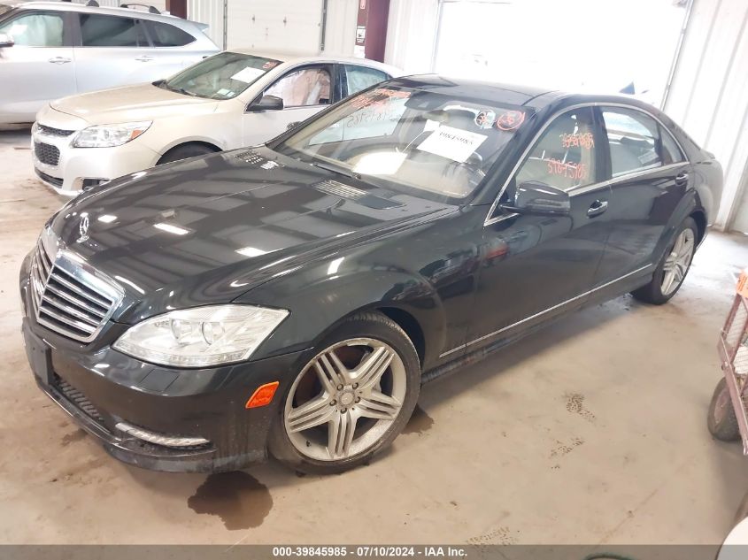 2013 Mercedes-Benz S 550 4Matic VIN: WDDNG9EB1DA529026 Lot: 39845985