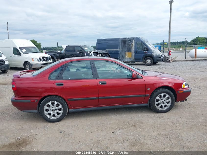 2000 Volvo S40 A/As VIN: YV1VS2550YF487798 Lot: 39845986