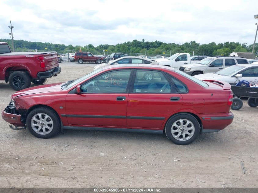 2000 Volvo S40 A/As VIN: YV1VS2550YF487798 Lot: 39845986