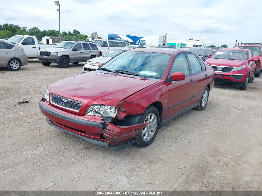 2000 Volvo S40 A/As VIN: YV1VS2550YF487798 Lot: 39845986