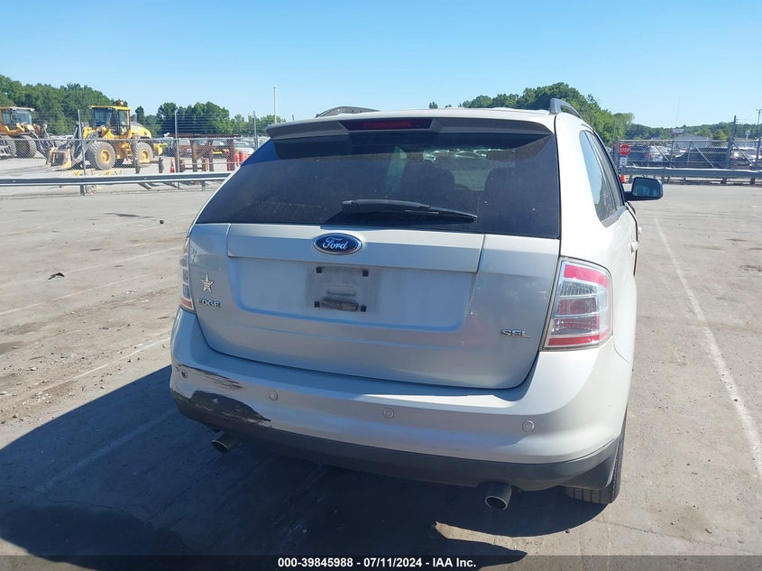 2007 Ford Edge Sel VIN: 2FMDK38C47BA5586 Lot: 39845988