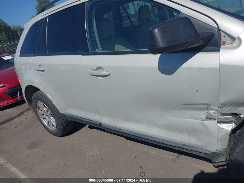 2007 Ford Edge Sel VIN: 2FMDK38C47BA5586 Lot: 39845988