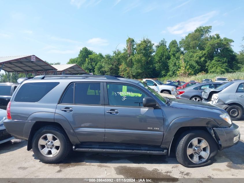 2004 Toyota 4Runner Sr5 V6 VIN: JTEBU14R240028296 Lot: 39845992