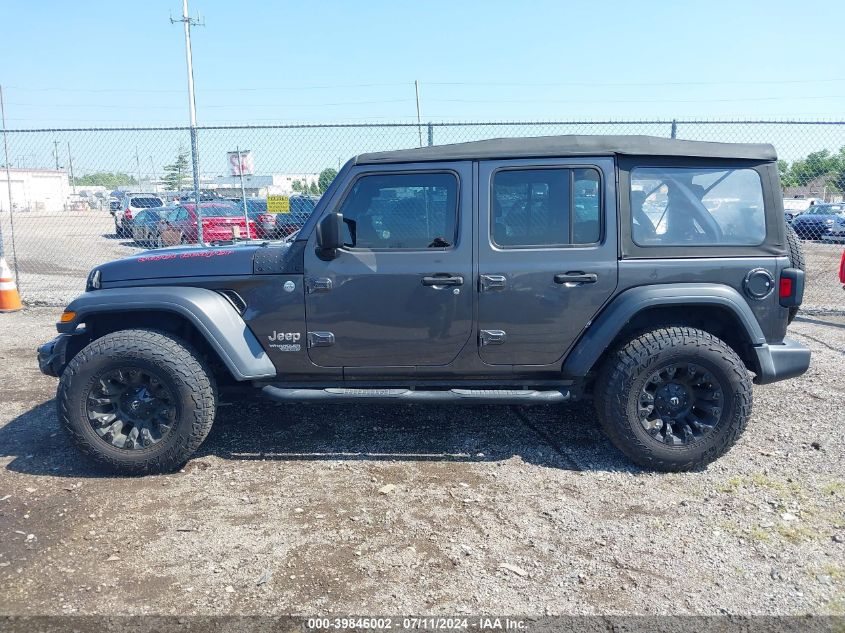 2018 Jeep Wrangler Unlimited Sport 4X4 VIN: 1C4HJXDN5JW190438 Lot: 39846002