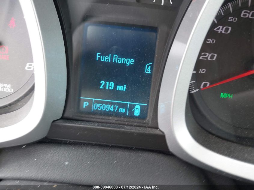 2012 Chevrolet Equinox 1Lt VIN: 2GNALDEK6C6178530 Lot: 39846008