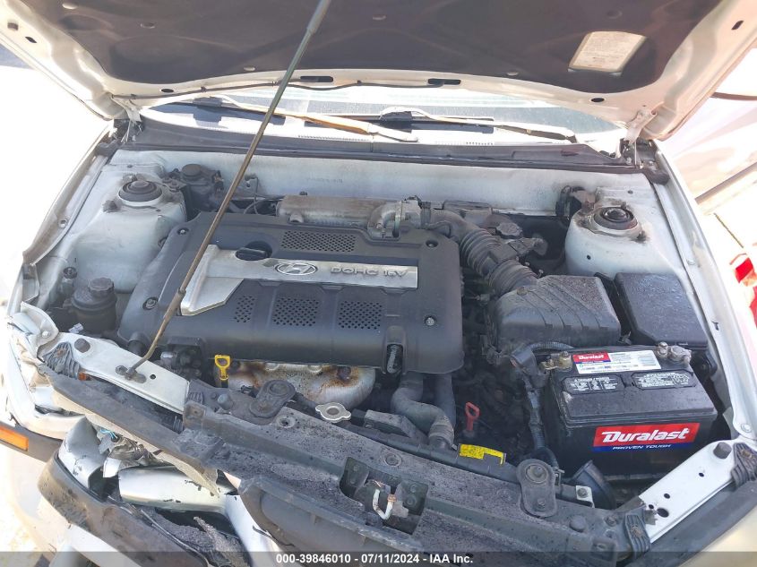 2005 Hyundai Elantra Gls/Gt VIN: KMHDN56D25U168101 Lot: 39846010