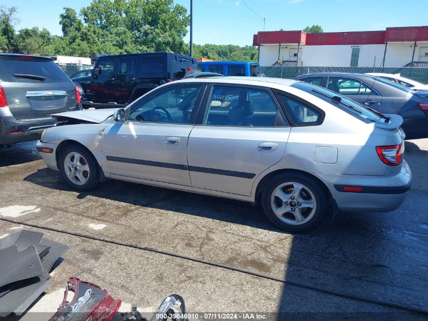 2005 Hyundai Elantra Gls/Gt VIN: KMHDN56D25U168101 Lot: 39846010