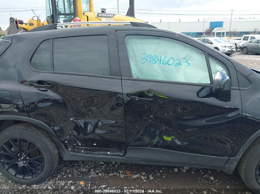 2022 Chevrolet Trax Awd Lt VIN: KL7CJPSM7NB515153 Lot: 39846023