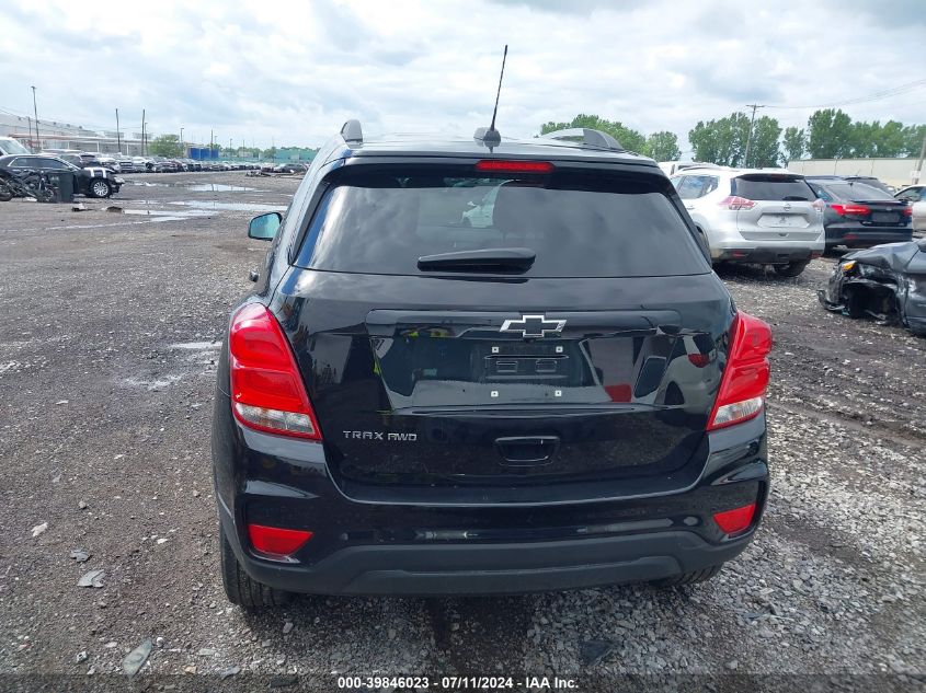 2022 Chevrolet Trax Awd Lt VIN: KL7CJPSM7NB515153 Lot: 39846023