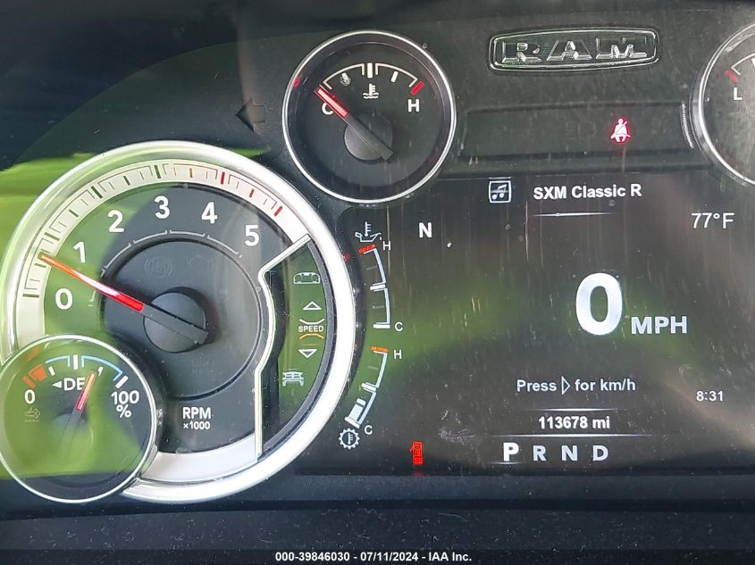 2015 RAM 2500 LARAMIE - 3C6UR5FL7FG557246