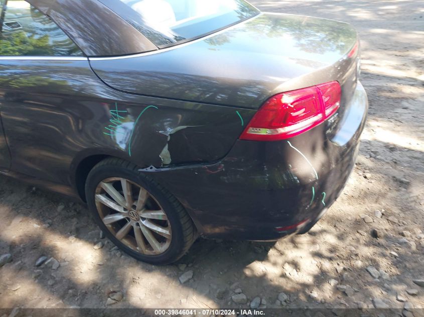 2012 Volkswagen Eos Komfort VIN: WVWBW7AH7CV011248 Lot: 39846041