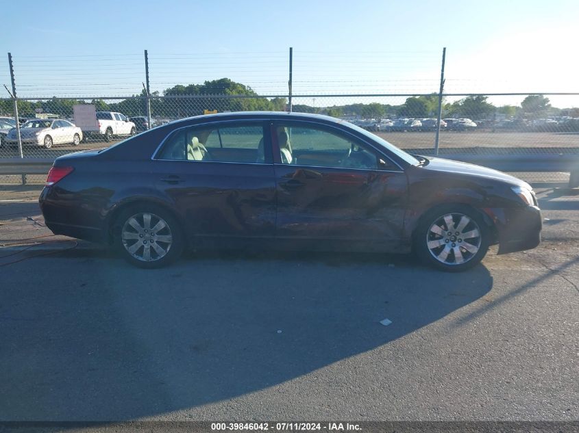 2007 Toyota Avalon Xls VIN: 4T1BK36B67U242481 Lot: 39846042