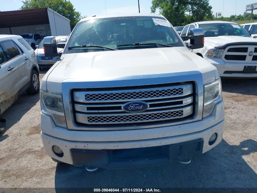 2013 Ford F-150 Platinum VIN: 1FTFW1ET0DFB59699 Lot: 39846044