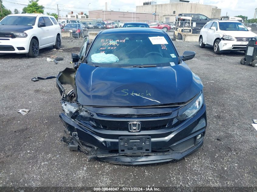 2019 Honda Civic Sport VIN: 2HGFC4B87KH308617 Lot: 39846047