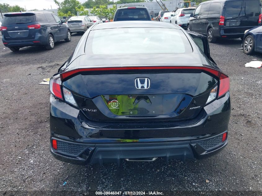 2019 Honda Civic Sport VIN: 2HGFC4B87KH308617 Lot: 39846047