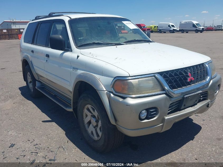 2000 Mitsubishi Montero Sport Ls/Xls VIN: JA4MT31H6YP021785 Lot: 39846055