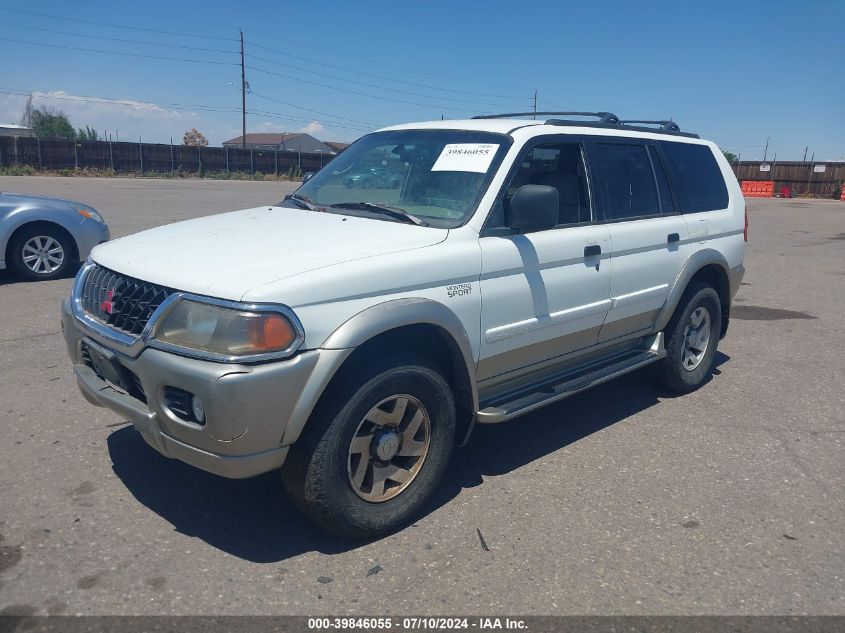 2000 Mitsubishi Montero Sport Ls/Xls VIN: JA4MT31H6YP021785 Lot: 39846055