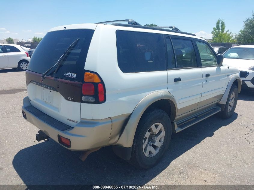 2000 Mitsubishi Montero Sport Ls/Xls VIN: JA4MT31H6YP021785 Lot: 39846055