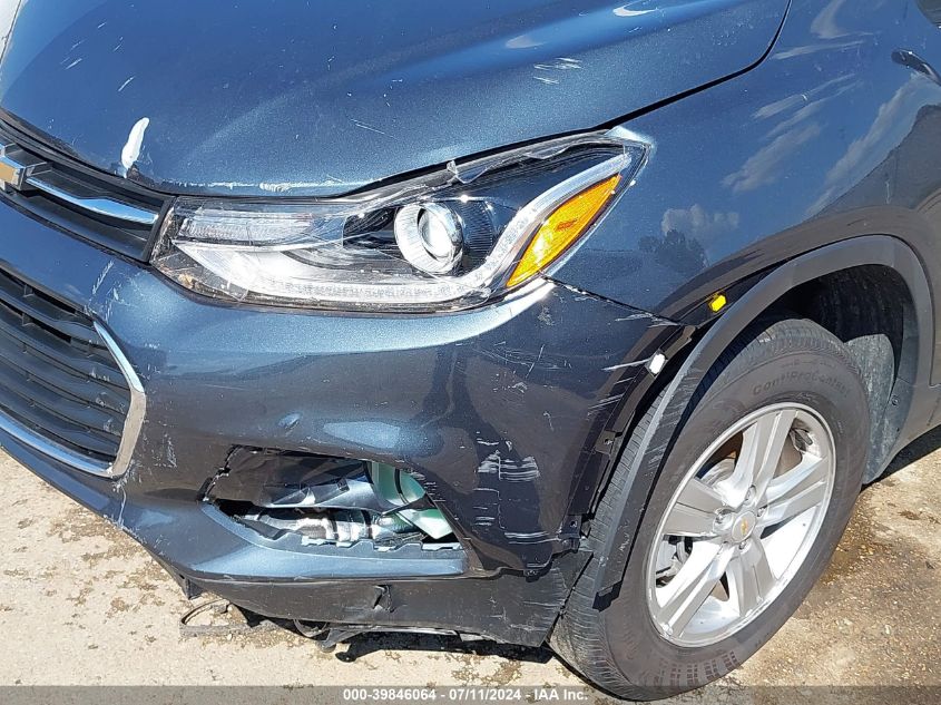 2022 Chevrolet Trax Awd Lt VIN: KL7CJPSM2NB560274 Lot: 39846064