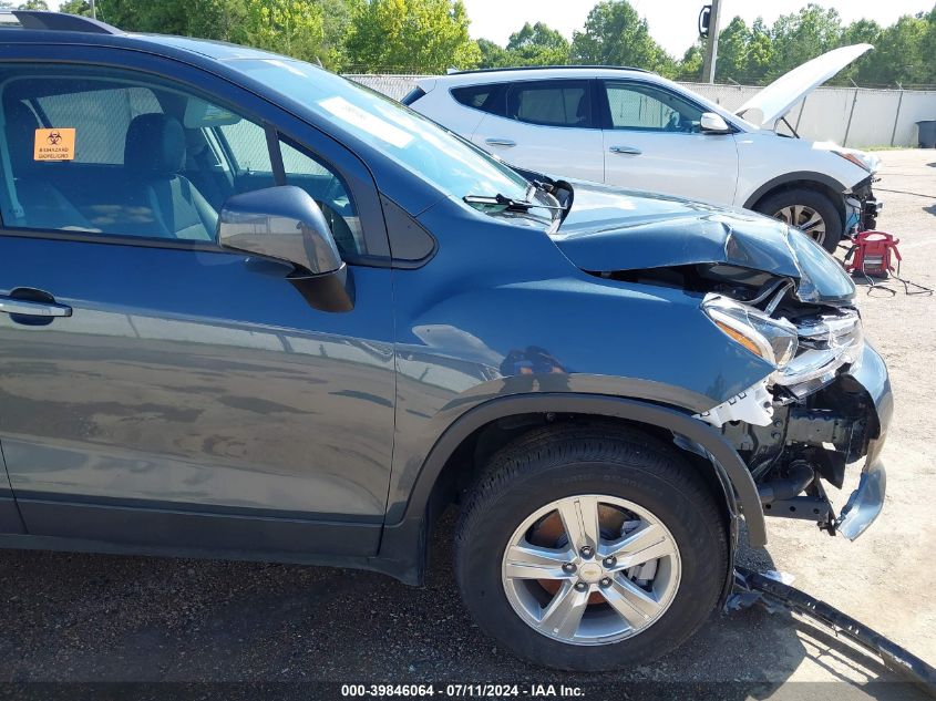 2022 Chevrolet Trax Awd Lt VIN: KL7CJPSM2NB560274 Lot: 39846064