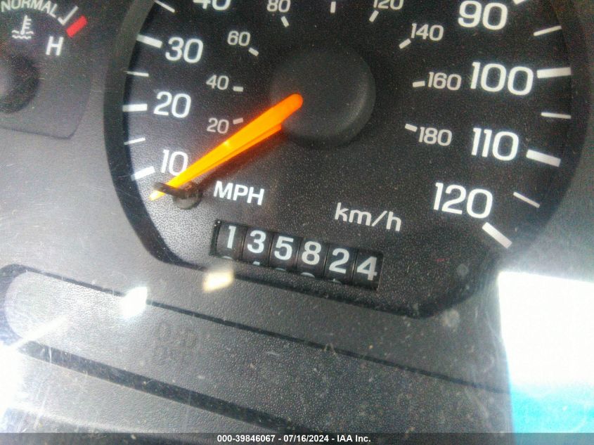 1998 Ford Mustang VIN: 1FAFP4449WF144927 Lot: 39846067