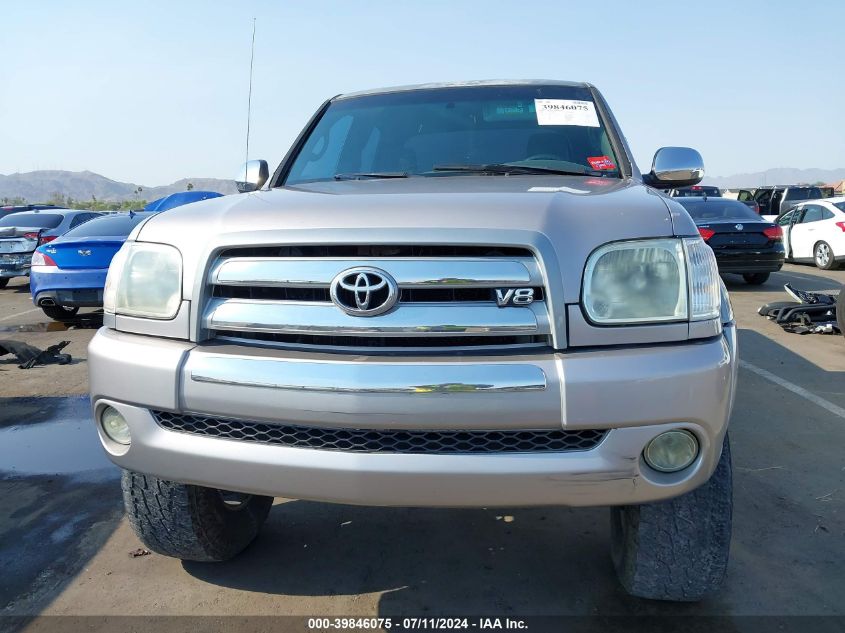 2006 Toyota Tundra Sr5 V8 VIN: 5TBET34166S503869 Lot: 39846075