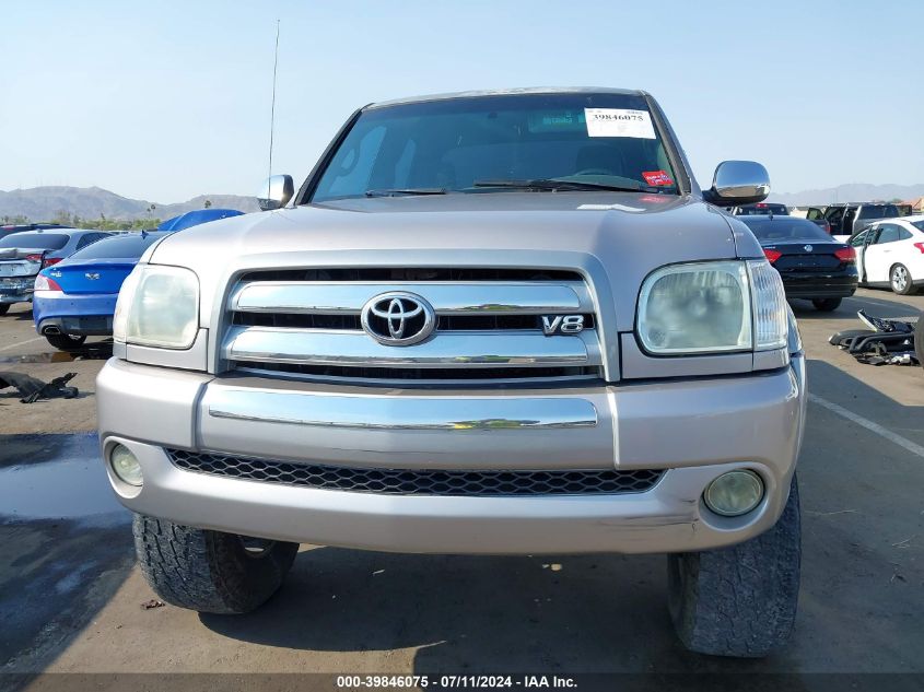 2006 Toyota Tundra Sr5 V8 VIN: 5TBET34166S503869 Lot: 39846075