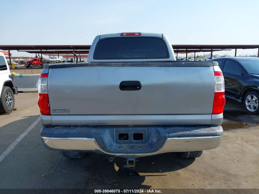 2006 Toyota Tundra Sr5 V8 VIN: 5TBET34166S503869 Lot: 39846075