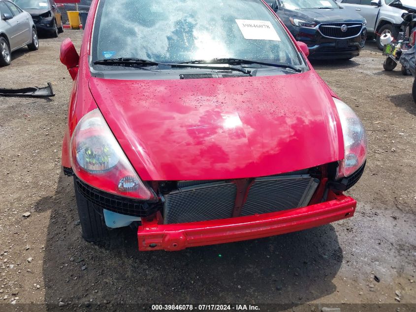 2007 Honda Fit Sport VIN: JHMGD38617S009560 Lot: 39846078