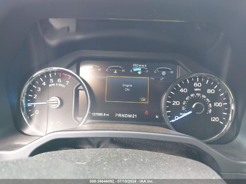 2016 Ford F-150 Lariat VIN: 1FTEW1EP1GFA49392 Lot: 39846092