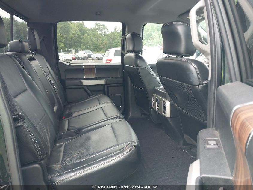 2016 Ford F-150 Lariat VIN: 1FTEW1EP1GFA49392 Lot: 39846092