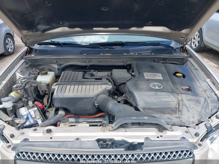 2007 Toyota Highlander Hybrid V6 VIN: JTEGW21A270020109 Lot: 39846094