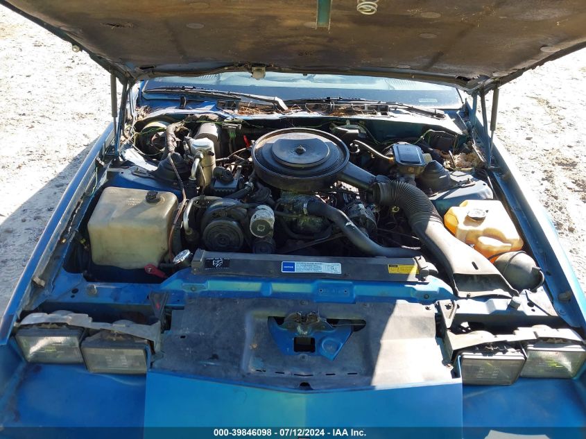 1992 Chevrolet Camaro Rs VIN: 1G1FP23E5NL124627 Lot: 39846098