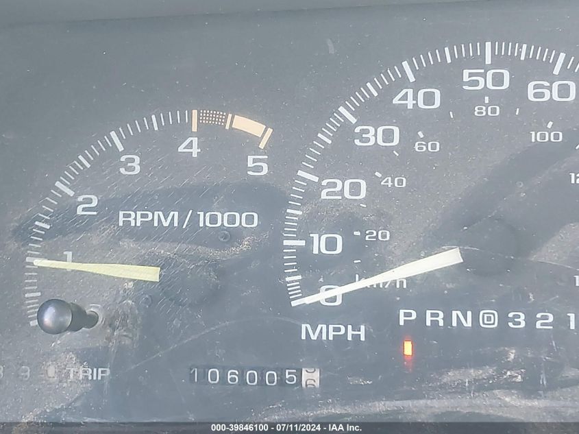 1995 Chevrolet Gmt-400 C2500 VIN: 1GCGC24K8SE137206 Lot: 39846100