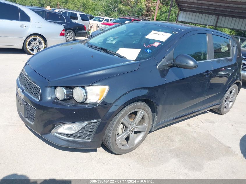 2014 Chevrolet Sonic Rs Auto VIN: 1G1JG6SB3E4175465 Lot: 39846122