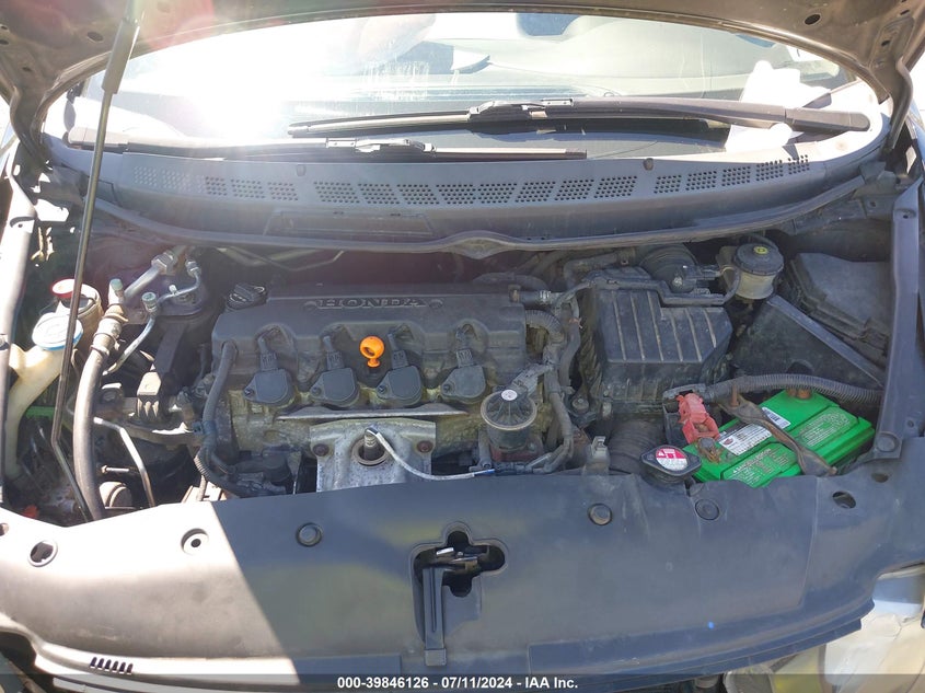 2007 Honda Civic Lx VIN: 1HGFA16597L042595 Lot: 39846126