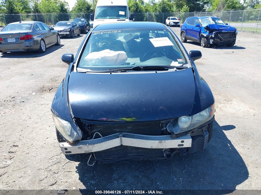 2007 Honda Civic Lx VIN: 1HGFA16597L042595 Lot: 39846126