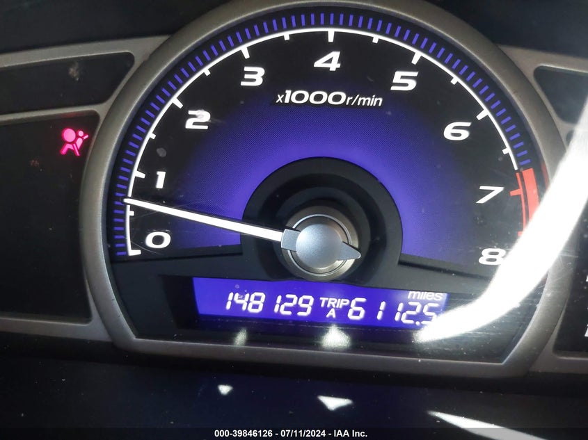 2007 Honda Civic Lx VIN: 1HGFA16597L042595 Lot: 39846126