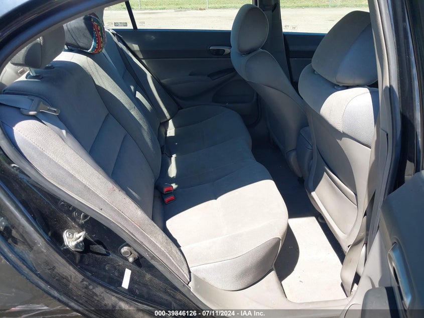 2007 Honda Civic Lx VIN: 1HGFA16597L042595 Lot: 39846126