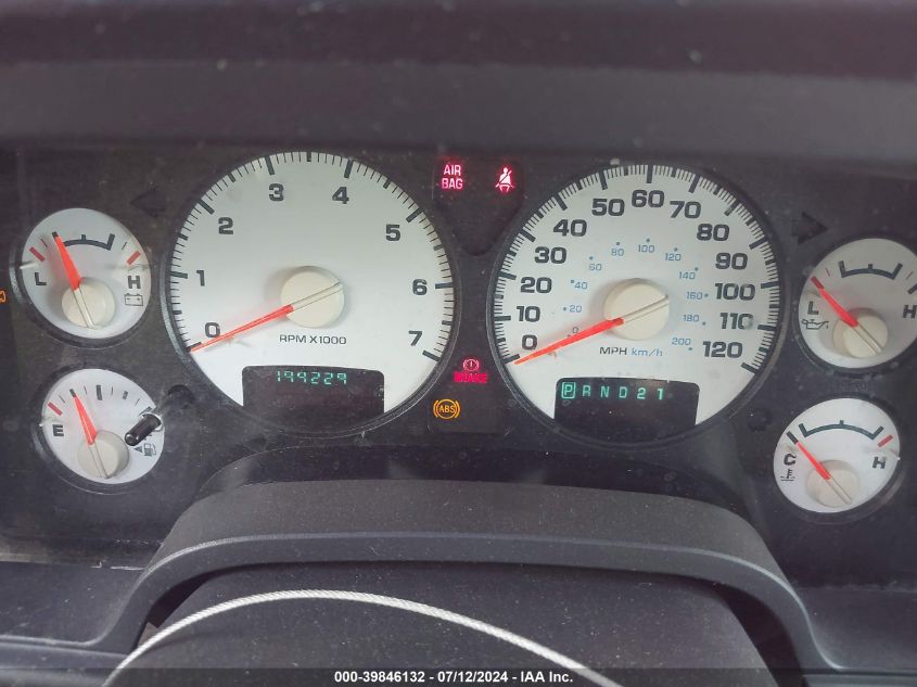 2002 Dodge Ram 1500 St VIN: 1D7HU16N42J184975 Lot: 39846132