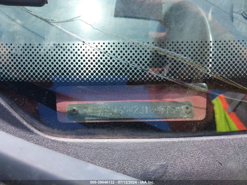 2002 Dodge Ram 1500 St VIN: 1D7HU16N42J184975 Lot: 39846132