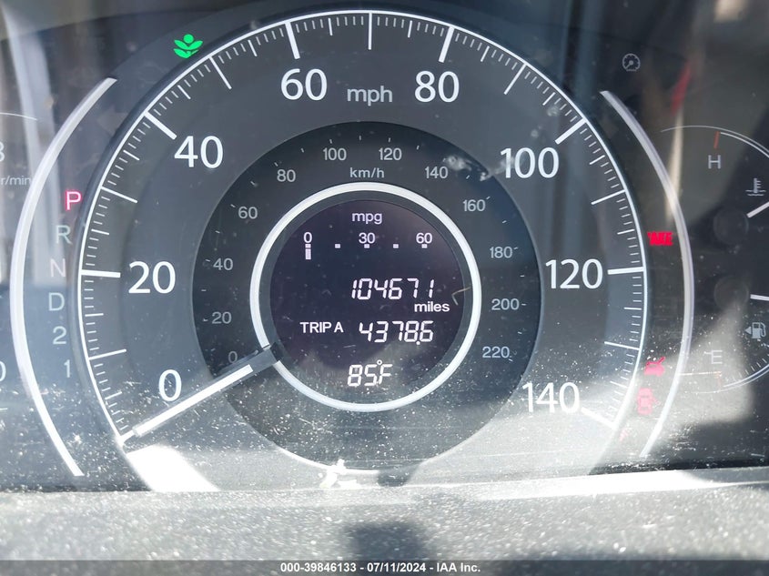 2013 Honda Cr-V Ex VIN: 5J6RM4H59DL070467 Lot: 39846133