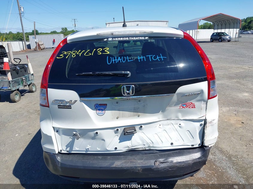 2013 Honda Cr-V Ex VIN: 5J6RM4H59DL070467 Lot: 39846133